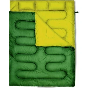Dft Çift KIŞILIK(190+30)X145CM Yeşil -5°uyku Tulum