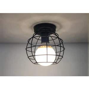 Retro  Rustik Tavan Kafes Avize Armatür 20 cm