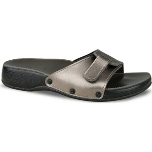 Ceyo,3000-5, Anatomik, Kadın Terlik,  Platin