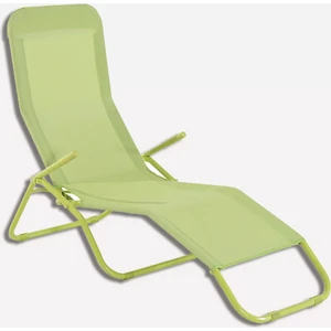 Marissa Şezlong Yeşil - Ölçü: 136X61X102 cm - Katlanabilir Özelliğiyle Rahat Taşınır