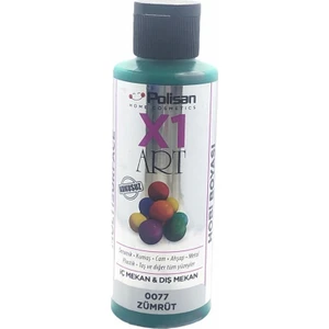 X1ART Multisurface Hobi Boyası 120 ml - 0077 Zümrüt