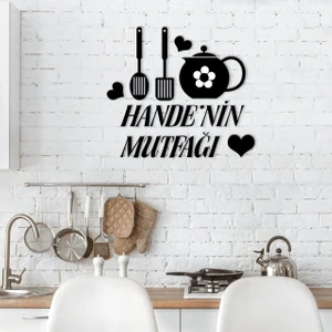 Gift Isimli Mutfak Ahşap Duvar Süsü-3