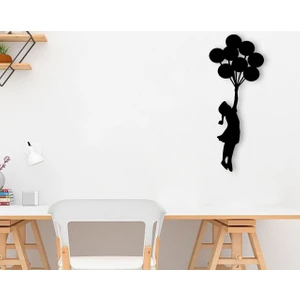 Gift Uçan Balon Ahşap Duvar Süsü