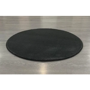 ERDEMİR HALI Antrasit Kaymaz Taban  Yuvarlak Post  Halı 150 x 150