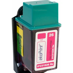 Ekoprint 26A Yumurta Kodlama Kartuşu Kırmızı (Yurtdışı satışımız yoktur.)