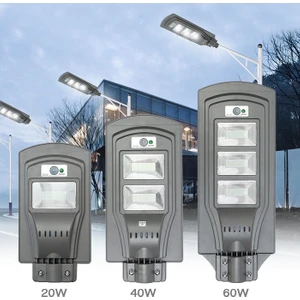 60W Dış Cephe Solar LED Lamba