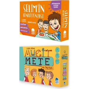 Mavi Kirpi Yayınları 3. Sınıflar Için Okuma Kitabı Setleri 20 Kitap Set / Selim'in Renkli Dünyası - Mucit Mete ve Tayfası