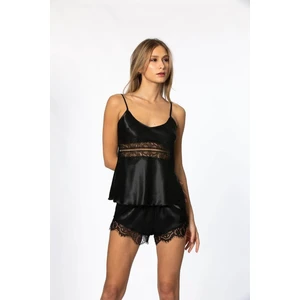 Pierre Cardin 2490 Üçlü Şort Takım - Siyah