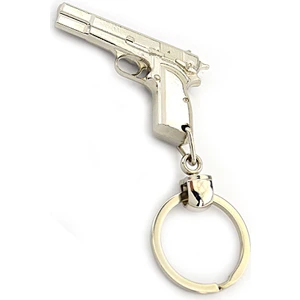 Anahtarlık Sepeti 14'li Tabanca Anahtarlık (Nikel)