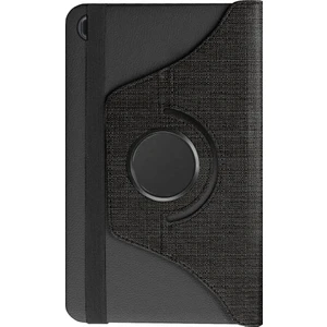 Fitcase Samsung Galaxy Tab A T510/T515/T517 Kılıf Fabric 360 Derece Döner Standlı Siyah