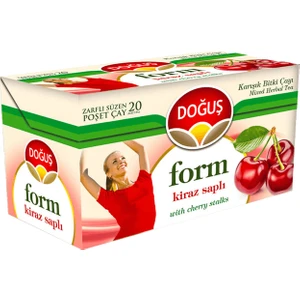 Doğuş Form Meyve Çayı Kiraz Saplı 20'li Paket