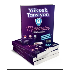 112 Matematik Yayınları Yüksek Tansiyon 8. Sınıf Matematik Lgs Denemeleri