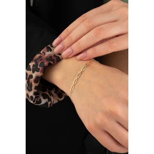 Gençtaş Kuyumculuk Beşli ve Atac 14 Ayar Altın Kadın Bileklik