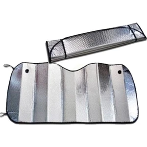 Universal Katlanabilir Parlak Araba Ön Cam Güneşlik 130 cm x 60 cm