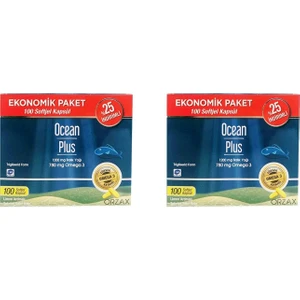 Ocean Plus 1200 Mg 100 Softjel 2 Adet