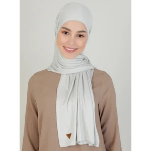 Penye Şal - Açık Gri - Ecardin