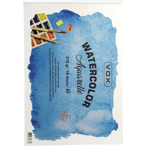 Nat Beyaz Suluboya Blok Cold Press A3 12 Yaprak 315 gr