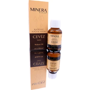 Minera Vital Ceviz Yağı 50 ml Katkısız Içilebilir & Sürülebilir