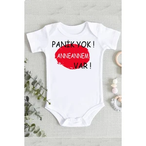 Anneanne Panik Yok Anneannem Var Organik Baskılı Zıbın Body