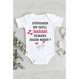 Baba Oluyorsun Müjde Bebek Zıbın Body