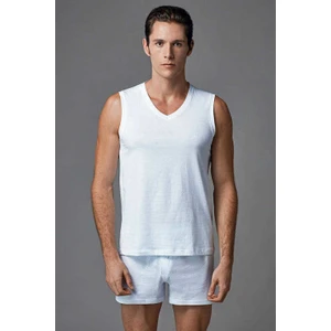 - V Yaka Kolsuz T-Shirt 2li Paket ERS031