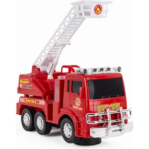 Doop Market Fire Truck Hareketli Pilli Itfaiye Oyuncak Arabası