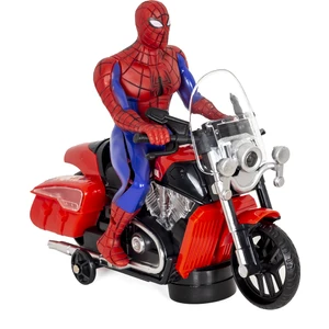 Doop Market Ultimate Spiderman Motosikletli Örümcek Adam Işıklı Sesli Hareketli