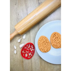 Yumurta Kurabiye Kalıbı Kırmızı