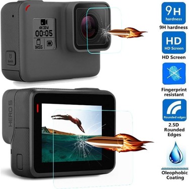 Fc Gopro Kamera Hero 5 6 7 Uyumlu Kırılmaz Cam ve Lens Kor Fiyatı