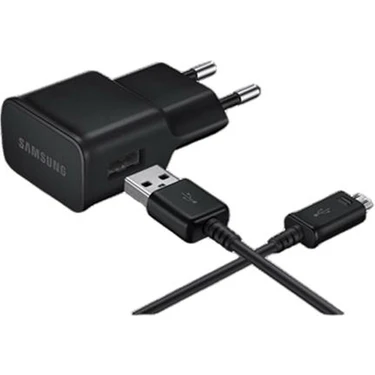 Samsung Şarj Cihazı Micro USB TA12 Siyah