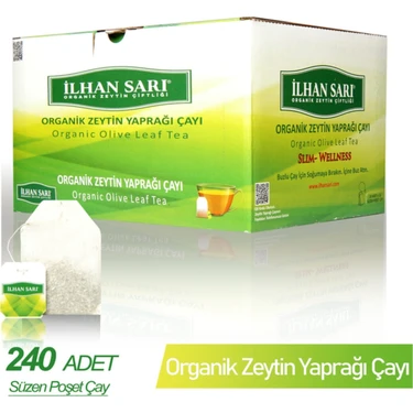 İlhan Sarı Organik Zeytin Yaprağı Çayı