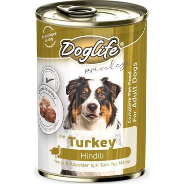 Doglife Hindili Yetiskin Kopek Konservesi 400gr 12 Adet Fiyati