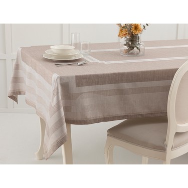 english home christina polyester two tone masa ortusu fiyati