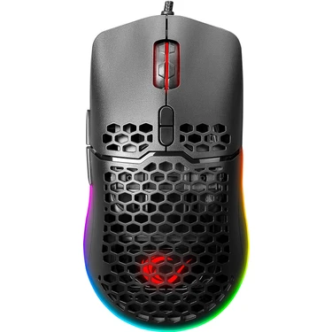 Rampage X-Titan 7200 DPI RGB Aydınlatmalı Süper Hafif Makrolu Gaming Oyuncu