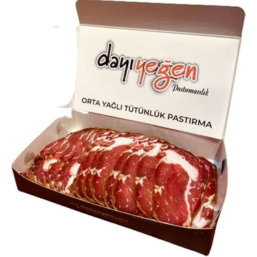 Dayı Yeğen Tütünlük Orta Yağlı Pastırma 500 Gr-