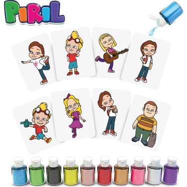 Redka Trt Cocuk Piril Kum Boyama Seti 8 Li Fiyati