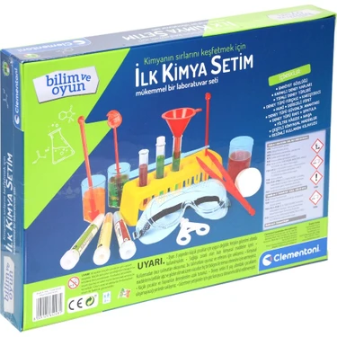 Clementoni 64228 Bilim ve Oyun - Ilk Kimya Setim / +8 Yaş Fiyatı