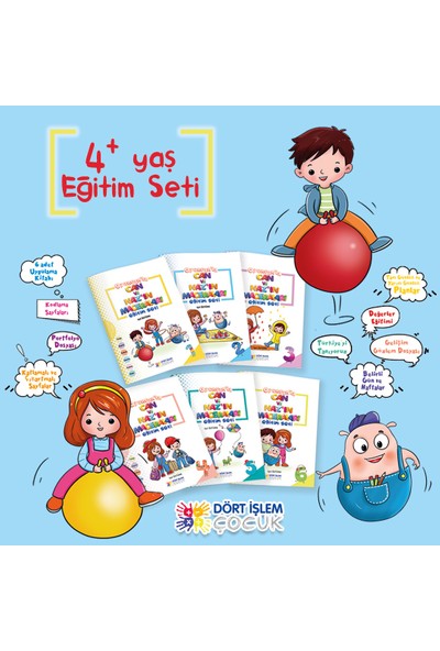 Dört Işlem Yayıncılık - Oyuncan'la Can ve Naz'ın Maceraları Eğitim Seti