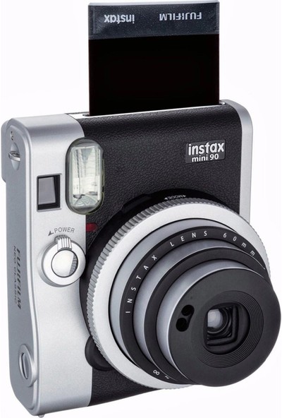 Instax Neo 90 Classic Siyah Fotoğraf Makinesi ve 20'li Mini Film