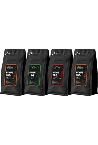 Coffeein 4 Lü Avantajlı Bitki Çayı 4X250 gr
