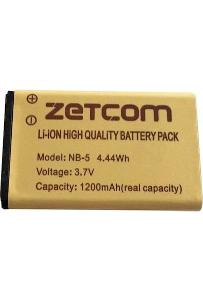Zetcom Batarya- NB-5
