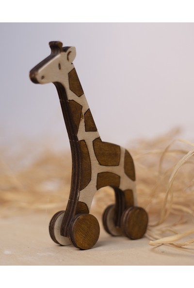 Smartn Puzzle Ahşap Oyuncak Zürafa