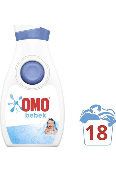 Omo Sıvı Baby 900ML (2 Adet)