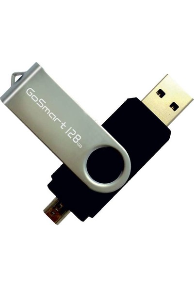 Gosmart 128GB Otg Dual Smart USB Flash Disk Bellek