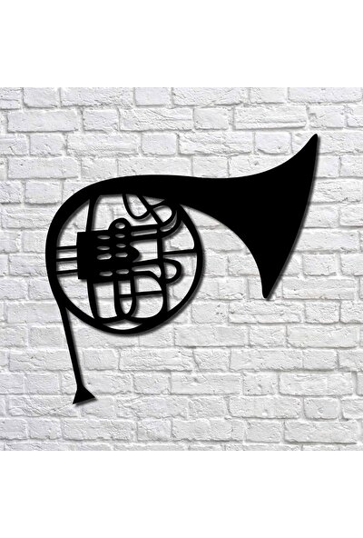 Bafidica Metal Tablo - French Horn - Ev Dekorasyon - Duvar Dekoru