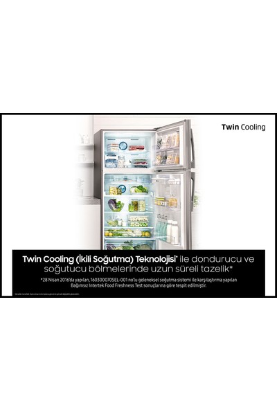 Samsung RB50RS334WW/TR 520 lt No-Frost Buzdolabı