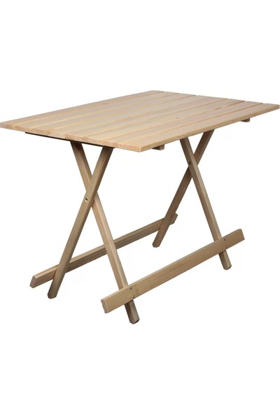 Luxury Style Katlanır Piknik Masası - Uzunluk: 90 cm - Genişlik: 58 cm - Yükseklik: 60 cm