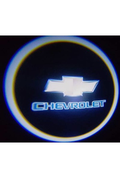 10oto Chevrolet Pilli Mesafe Sensörlü Kapı Altı Logo Yapıştırmalı