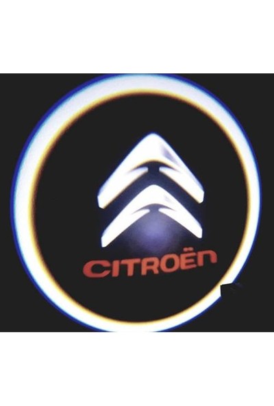 10oto Cıtroen Pilli Mesafe Sensörlü Kapı Altı Logo Yapıştırmalı