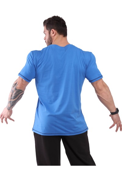 Stilya Erkek T-Shirt Pamuklu V Yaka Stilya 2904